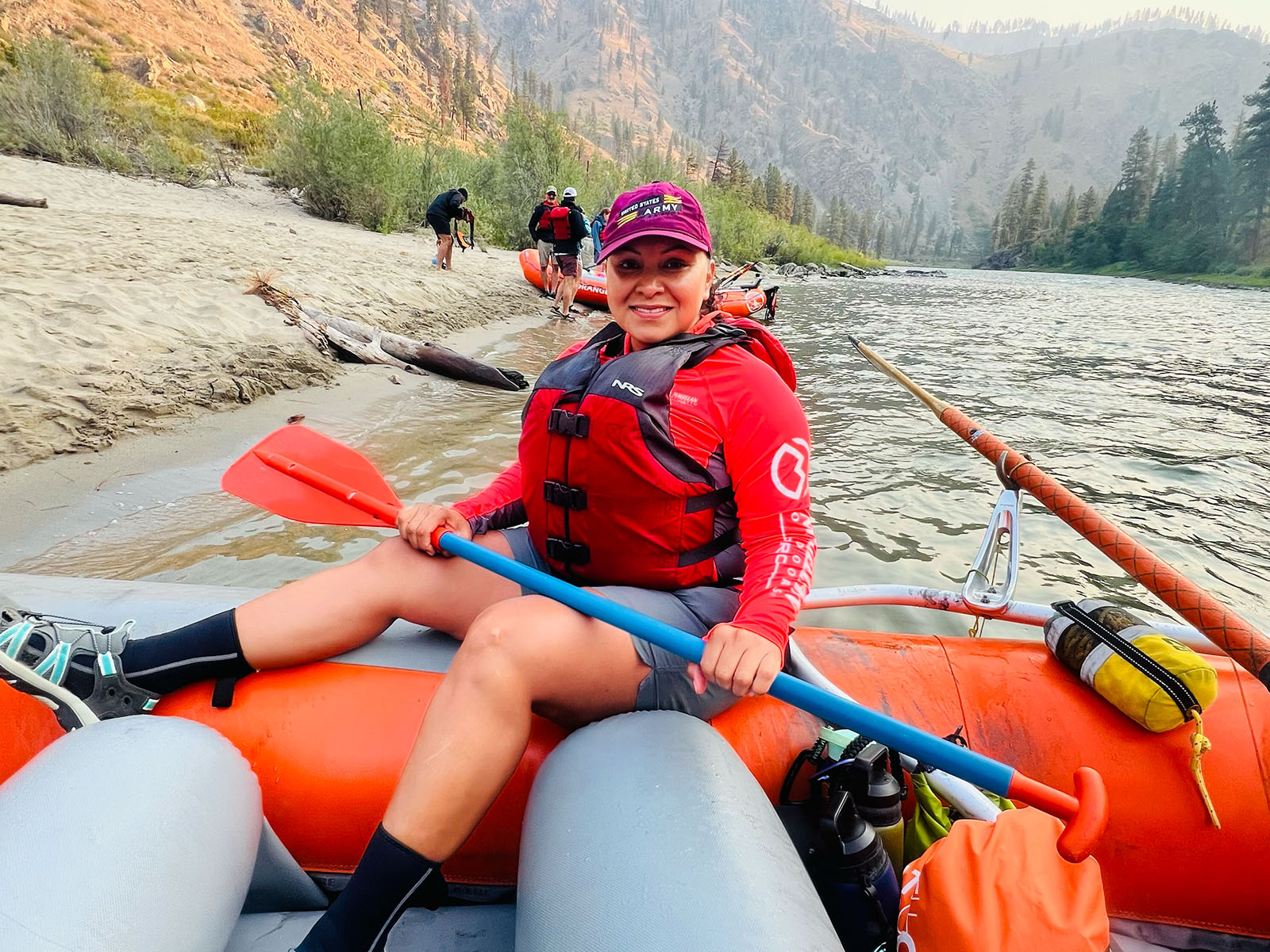 Idaho White Water Rafting for First Responder Couples