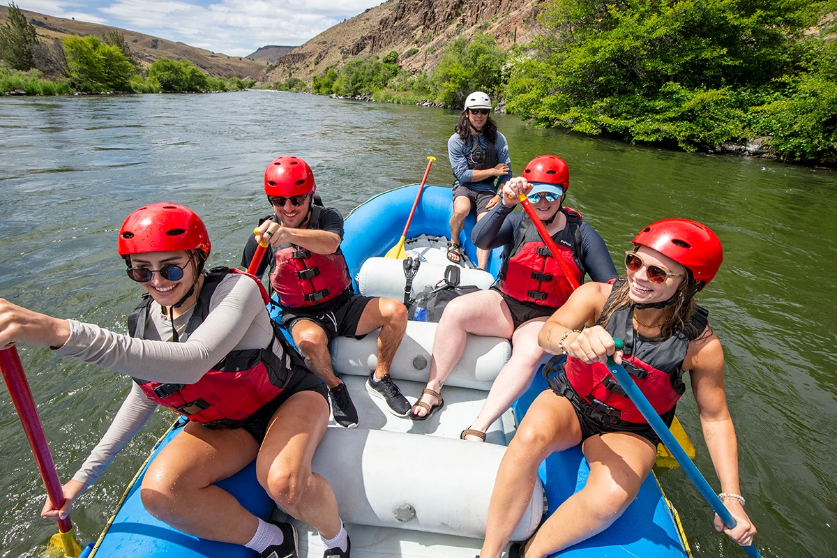 White Water Rafting Deschutes River